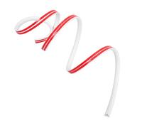 GARIOUANS Self Adhesive Floor Cord Hider Flexible PVC Cable Cover for Wall and Floor Heavy Duty Cable Management Protector for Hiding and Organizing Power Cords and Extension Wires