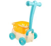 GARIOUANS Shopping Cart Grocery Trolley for Boys Role Play Educational for Cognitive Social Skills Development Birthday Christmas