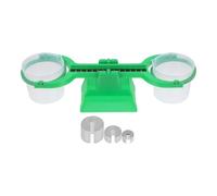 GARIOUANS Simple 200G/1G Portable Experiment Balance Scale with Weights for Primary School Science and Math Laboratory Weighing Equipment