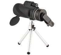GARIOUANS Single-tube Telescope and Glass Monocular with Tripod and Phone Holder Portable 40x60 High Magnification and Glass Monocular for Bird Watching and Football Games