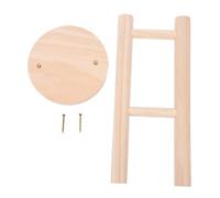 GARIOUANS Solid Wood Headphone Stand with Smooth Curved Design Desktop Headset Rack for Gaming Accessories Stable Round Base Headset Holder for Tidy Organization and Display