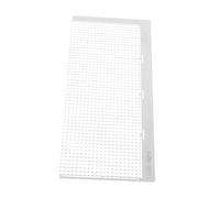 GARIOUANS Stainless Steel Diamond Art Ruler for DIY Rhinestone Painting Precision Mesh Tool with Blank Grids Portable Drawing Guide for Round Drill Crafts and Large Designs