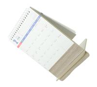 GARIOUANS Standing Flip Desk Calendar with Adorable Cartoon Design Portable Desktop Organizer for Home Office and Wear-resistant Calendar with Classic Creative Style