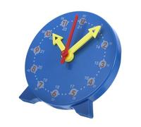 GARIOUANS Teaching Clock Preschool Learning Clock Model with Hour Dual Display Puzzle Educational for Classroom Decor Early Math Skills