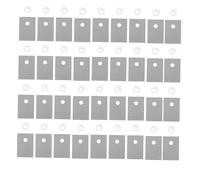 GARIOUANS Thermal Pad with Insulating Bushing TO Silicone Heat Conductive Sheet High Efficiency Electrical Insulation for CPU GPU Heatsink Cooling Replacement