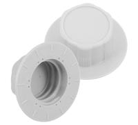 GARIOUANS Toddler Fixing Screw Cap and Plastic Slide Screw Cover Dark Grey Plastic Simple Elegant Style Easy Installation Wide Compatibility for Playground Equipment Repair 2Pcs