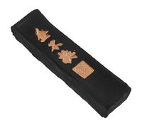 GARIOUANS Traditional Chinese Ink Stick Handmade Calligraphy Drawing Ink Stick with Flat Base Black Shiny Color Natural Scent Suitable for Beginners and Painting Practice