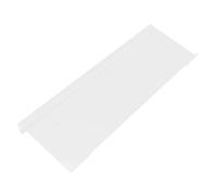 GARIOUANS Transparent Acrylic Keyboard Stand for Desk with Anti-slip Design Ergonomic Tilted Tray Holder to Reduce Wrist Strain Smooth Rounded Edges Low Front Lip for Random Color