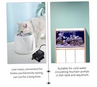 GARIOUANS USB Mini Brushless Dc Water Pump Portable Submersible Circulation Pump for Fish Tank Home Use Energy Saving and Dirt Cleaning