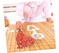 GARIOUANS Vintage Wooden Bingo Board Game with Interactive Chess Compact Family Party Playset for Adults and Fun Party Game with Elegant Wooden Components