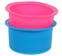GARIOUANS Wax Melting Container Bowl 2pcs Silicone Non-stick Wax Heater Inner Pot for Hair Removal Waxing Accessories Professional Replacement Parts