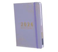 GARIOUANS Weekly Planner Hardcover Journal with Daily Hour Schedule for Office School Business Smooth Writing Ink Smudging Resistant English Layout To Do Organizer