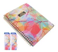 GARIOUANS Weekly Planner Notepad Spiral Binding Date Calendar School Lesson Plan Book Efficient Schedule Organizer for Work and Study