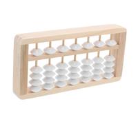 GARIOUANS Wooden Abacus for Boy Girl Montessori Math Educational Counting Frame for First Birthday Grab Prop and Photo Decor Enhancing Cognitive Skills and Early Learning