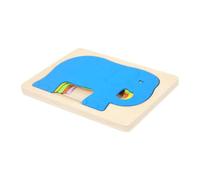 GARIOUANS Wooden Elephant Jigsaw Puzzle for Educational Training Game Enhancing Spatial Logic and Cooperation Skills Safe Material