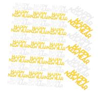 GARIOUANS Year Party Confetti Gold Silver Happy Year Table Decorations Festival Supplies for Eve Celebration Home and Event Decor
