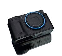 Gariz HG-GRIIIBK Genuine Leather Half Case for Ricoh GR III, Black