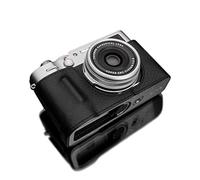 Gariz HG-X100VBK Genuine Leather Half Case for Fuji X100V, Black