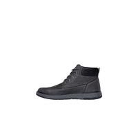 Skechers Men's Garlan Deno Ankle Boot, Charcoal Synthetic, 9 UK