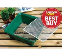 Garland Garden Sieve 2 in 1 Galvanised Steel Fine Mesh Compost Riddle