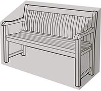 Garland 2 Seater Bench Cover - Silver Grade (W1488)