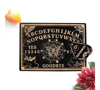 Garland Board - Handmade Wood Material Finish, Mystical Guidance Interaction Device, Alphabet Marked Fortune Reading , Esoteric Practice Symbolic Communication Panel | For Spir