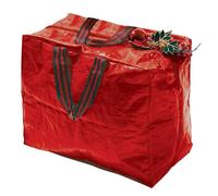 Garland Christmas Decorations Storage Bag - Red - 46Cm X 25Cm X 38Cm