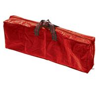 Garland Christmas Gift Wrap / Wrapping Paper Storage Bag - Red
