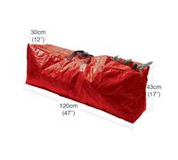 Garland Christmas Tree Storage Bag - Red - 120Cm X 25Cm