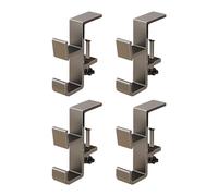 Garland Holder - Garland Hooks for Banister, Coat Garlands Clips, Adjustable Heavy Duty Garlands Hanger | Space-Saving Fireplace Party Decoration Stocking Holder for Home Apartment Dorm Bedroom