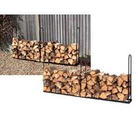 Garland Inside / Outside Log Store. Plastic Coated Heavy Duty Steel - 2 Meter