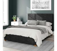 Garland Kimiyo Linen Ottoman Bed Charcoal