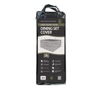 Garland Products Limited LARGE BLACK SQUARE CASUAL DINING SET COVER 300CM FURNITURE WATERPROOF PROTECTION