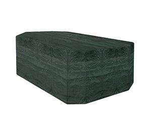 Garland Rectangular Furniture Set Cover for Six Seater Green Pack of 1
