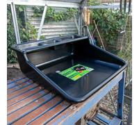 Garland Recycled Polypropylene Potting Tray With Optional Shelf And Cubby Holes, Black