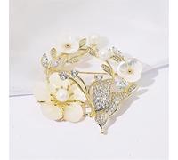 Garland Shell Brooch Women's All-match Atmospheric Suit Sweater Coat Pin Retro Accessories Corsage