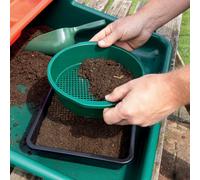 Garland Sieve Seed Tray - 4mm Mesh Compost Sifter Made From Recycled Polypropylene For Seedbeds