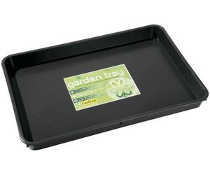 Garland Standard Garden Tray Black Gravel Potting Garden Plant Tray 9 Litre