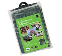Garland Super Tough Double Strength Edges Tarpaulin Garden Sheet - 5M X 4M