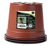 Garland Professional Growing Pots, Pack of 3 in Orange, Size 21cm | Charlies
