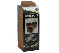 Garland Worth Gardening 12 X 8Cm Square Fibre Pots