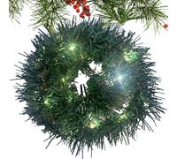 Garlands for Decoration Christmas | 10m Wall Mounted Decorative | Artificial Garland String Lights,for Indoor Outdoor Fireplace Bedroom Birthday Banquet Courtyard Home Garden Wedding