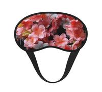 Garlands Nice Flowers Sleep Mask for Men Women Blackout Eye Masks for Sleep, Relaxing Zero Pressure Night Blindfold Soft Breathable Eye Cover for Travel, Night Work, Nap, Office