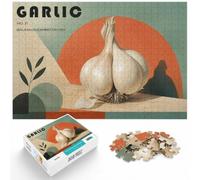 Garlic Bauhaus Kitchen, Classic Puzzle, 1000 Pieces, 1000pcs (40x28cm)