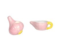 Garlic Ceramic Candle Holder & Garlic Ceramic Jug Bundle