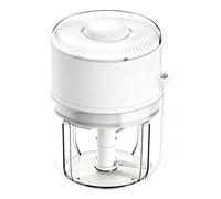 Garlic Chopper - 350ml Rechargeable Anti-splash Crusher,Electric Chopper Small Food Processor - For Onion Ginger Chile Vegetable Puree Dried Fruits Home