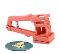 Garlic Chopper | Manual Garlic Chopper | Food Grade Food Slicer, Compact Fruit Slicer for Effortless Cutting, Easy to Cut, Home