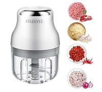 Garlic Chopper, Mini Food Processor, USB Rechargeable Mini Chopper, Powerful Garlic Crusher, Blender to Vegetable, Wireless Vegetable Grinder for Ginger, Chili, Fruit, Meat, etc（250ML）