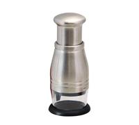 Garlic Crusher Stainless Steel Garlic Chopper Garlic Chopper High Efficiency Manual Onion Chopper Handy Peeler for Garlic Press and Peeler for Camping Picnic in