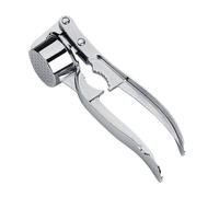 Garlic Crusher Tool - Shape a Gourmet Meal Fast, Heavy-Duty Professional Ginger Mincer, Uniform Mincing Holes + Easy Clean Design, Polished Anti-corrosions Finish | Perfect for Fresh &